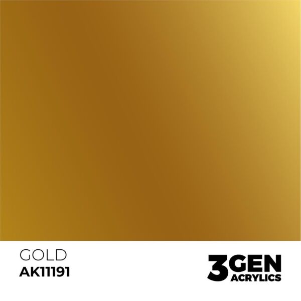 AK 11191 17 ml. Gold, 3GEN Akrilik Model Boyası