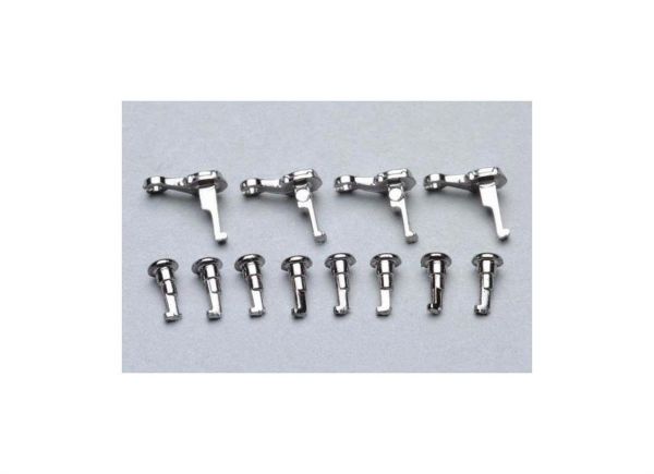Piko 56083 1/87 Ölçek, Yağlı Tip Krank ve Pin Seti, Gümüş Renk, 4+ 8 Adet