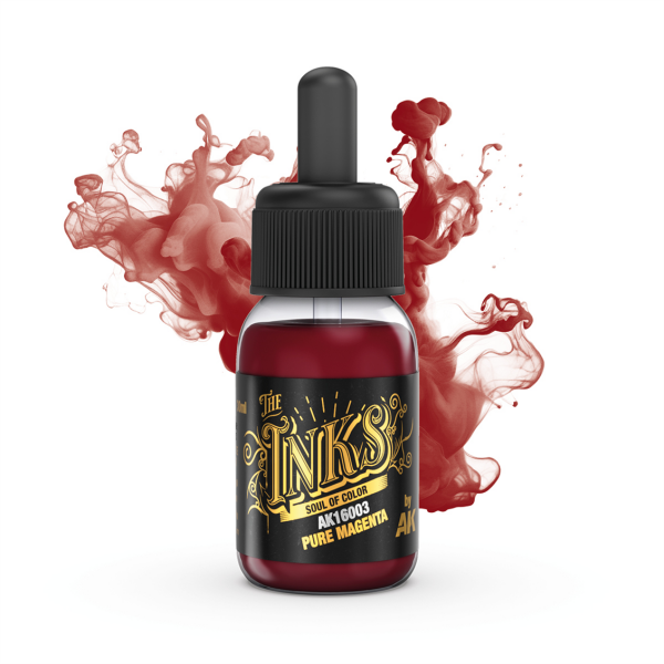 AK 16021 3x30 ml. Öncelikli Renkler, Akrilik Mürekkep Seti