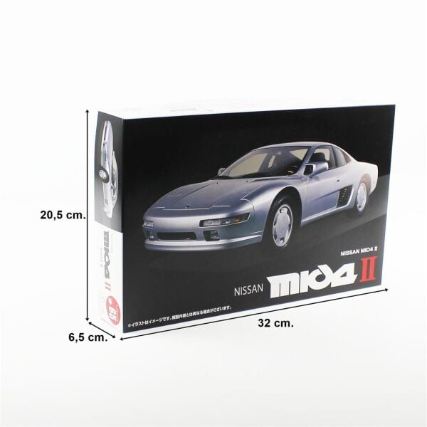 Fujimi ID-65 04719 1/24 Ölçek, Nissan MID4 II, Otomobil Plastik Model Kiti