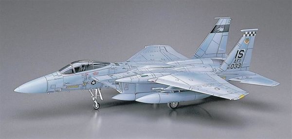 Hasegawa E13 543 1/72 Ölçek, F-15C Eagle (U.S. Air Force), Savaş Uçağı, Plastik Model kiti