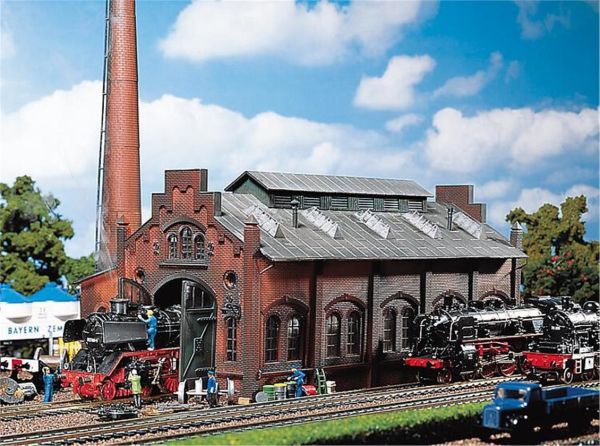 Faller 120159 1/87 Ölçek, Lokomotif Tamir Evi, Plastik Model Kiti