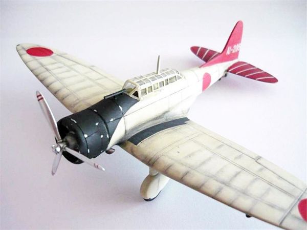 Mistercraft D005 1/72 Ölçek, Aichi Type 99 (Pearl Harbour) Savaş Uçağı, Plastik Model kiti