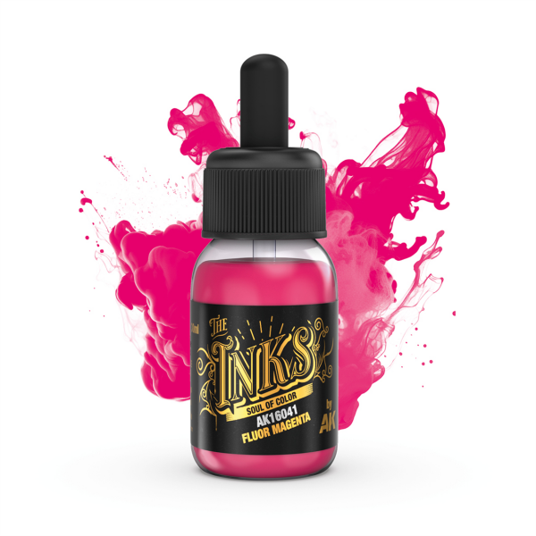 AK 16028 3x30 ml. Sihirli Renkler, Akrilik Mürekkep Seti