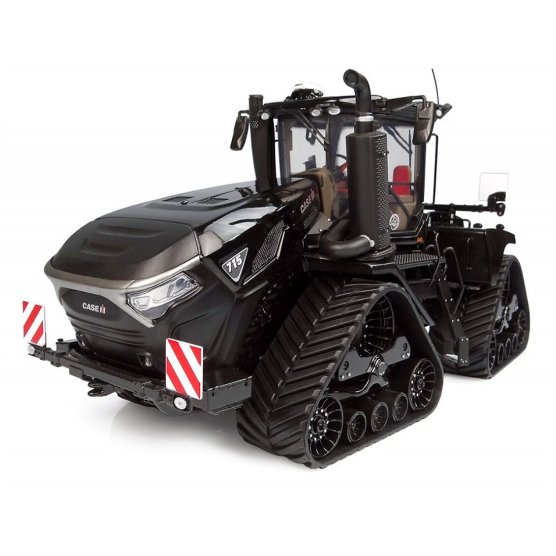Universal Hobbies UH6820 1/32 Ölçek, Case IH Quadtrac 715 Black Beauty Traktör, Sergilemeye Hazır Tarımsal Makine Modeli