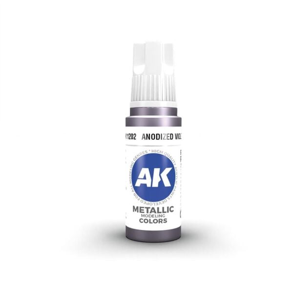 AK 11202 17 ml. Anodized Violet, 3GEN Akrilik Model Boyası