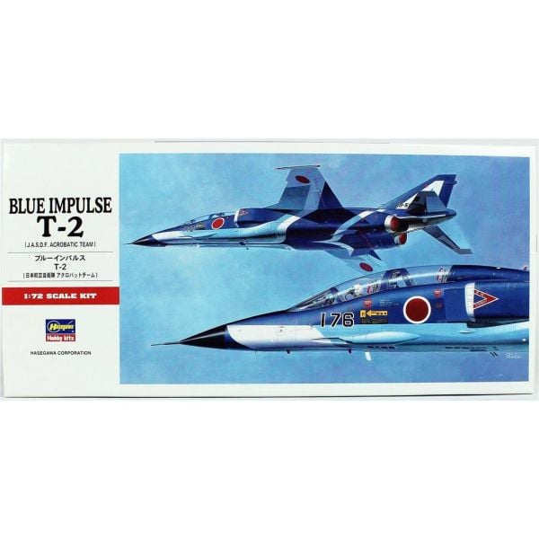 Hasegawa C5 1335 1/72 Ölçek, Blue Impulse T-2, J.A.S.D.F. Gösteri Ekibi, Savaş Uçağı, Plastik Model kiti
