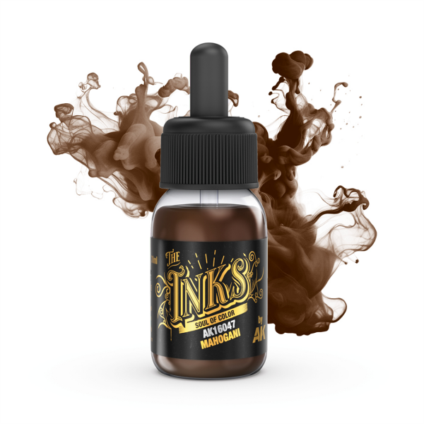 AK 16031 3x30 ml. Kereste Renkleri, Akrilik Mürekkep Seti