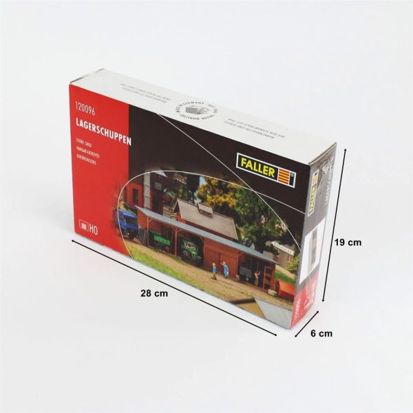 Faller 120096 1/87 Ölçek, Mağaza Sundurması, Plastik Model Kiti