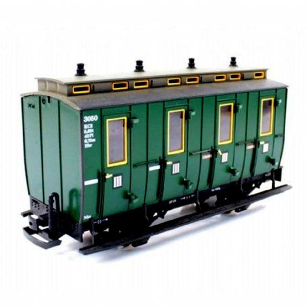 LGB 30500 1/22,5 Ölçek, 3. Sınıf Kompartımanlı Vagon