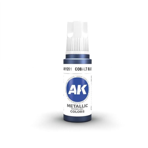 AK 11201 17 ml. Cobalt Blue, 3GEN Akrilik Model Boyası