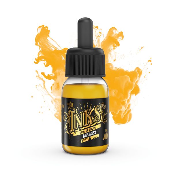 AK 16053 30 ml. Açık Ahşap, Akrilik Mürekkep
