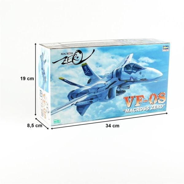 Hasegawa 15 65715 1/72 Ölçek, VF-0S (Macross Zero), Macross-Robotech TV Serisi, Bilim Kurgu, Plastik Model kiti