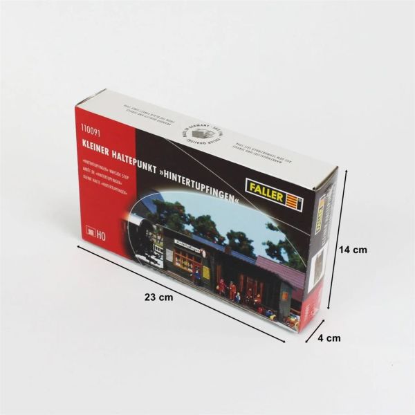 Faller 110091 1/87 Ölçek, Hintertupfingen Durağı, Plastik Model Kiti
