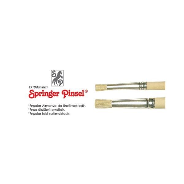 Springer Pinsel Sert Şablon Fırçası 06