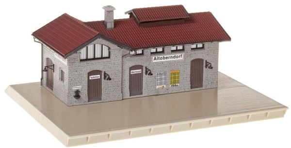 Faller 110088 1/87 Ölçek, Altoberndorf Yol Kenarı İstasyonu, Plastik Model Kiti