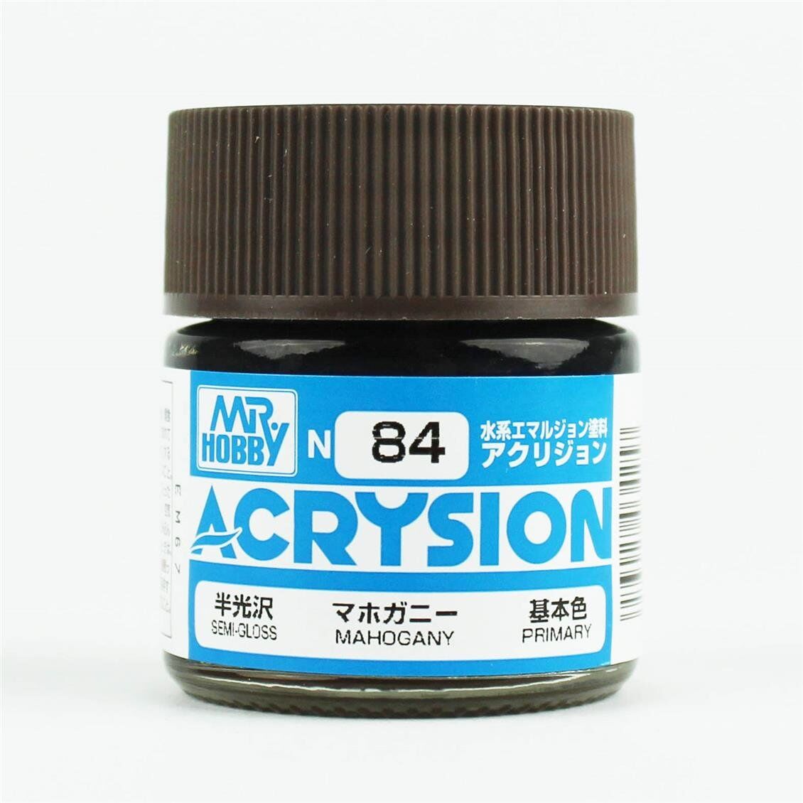 Mr.Hobby N-084 10 ml. Mahogany, Acrysion Serisi Model Boyası