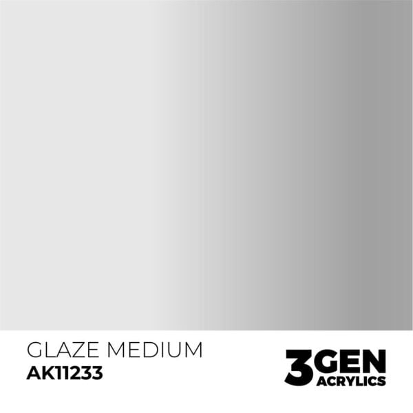 AK 11233 17 ml. Glaze Medium (Boya Şeffaflaştırıcı)
