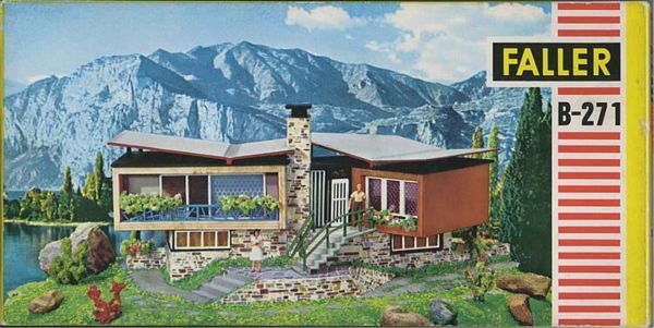 Faller 109271 1/87 Ölçek, Villa Tessin, Plastik Model Kiti