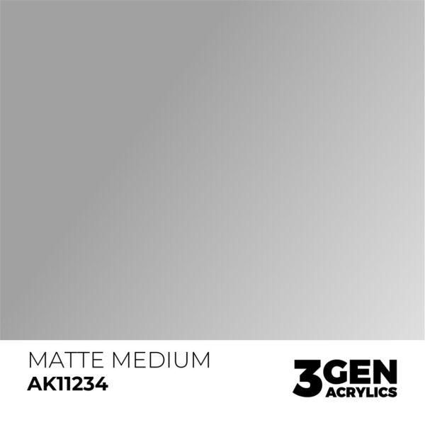 AK 11234 17 ml. Matte Medium (Boya Matlaştırıcı)