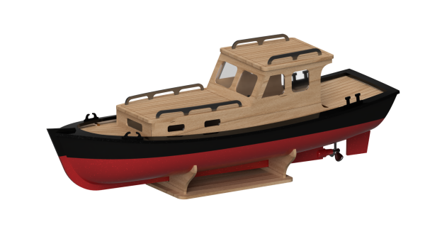 Kabinli Sandal 1:35 (Motor Boat)