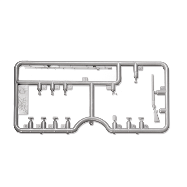 AK 35026 1/35 Ölçek, Avcı ve Balıkçı Figürleri, 4 Adet, Plastik Model kiti