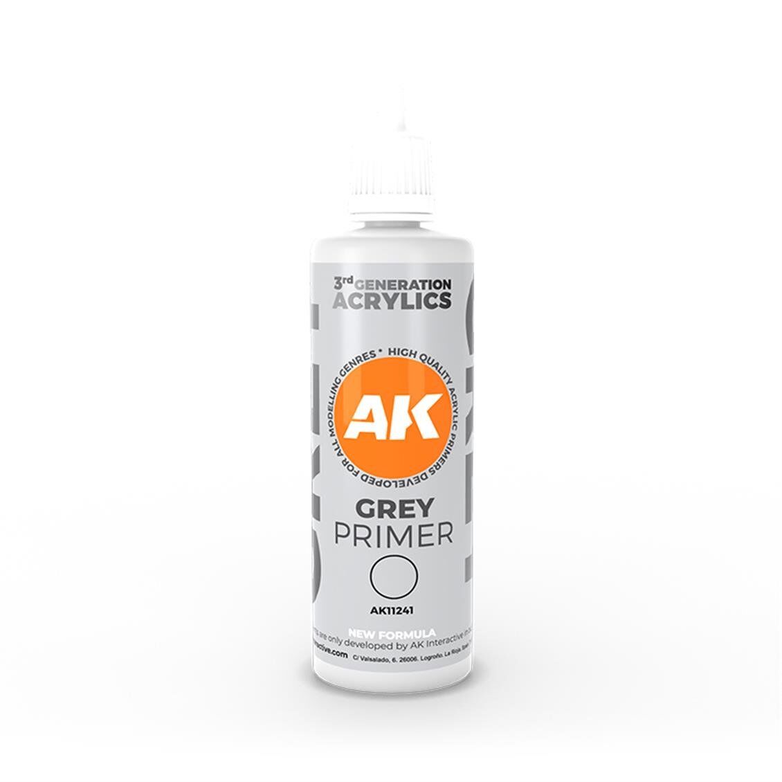 AK 11241 100 ml. Gri Astar (Grey Primer) 3GEN Akrilik Model Boyası