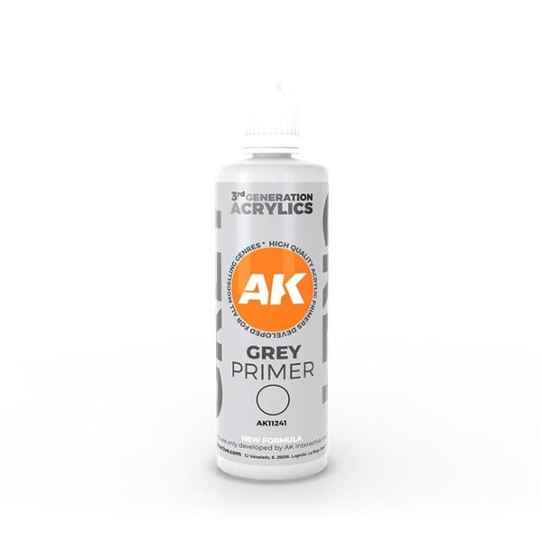 AK 11241 100 ml. Gri Astar (Grey Primer) 3GEN Akrilik Model Boyası