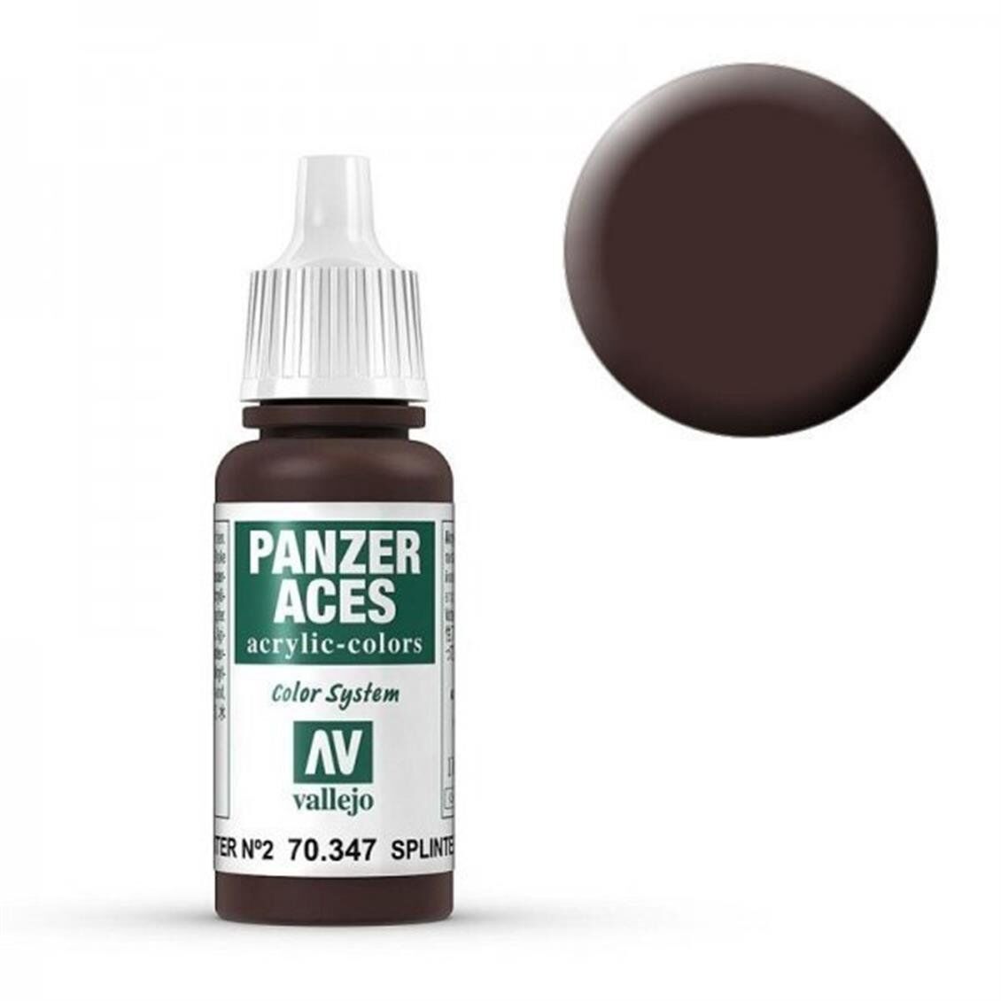 Vallejo 70347 18 ml. Splinter Blotches II Panzer Aces Serisi Model Boyası