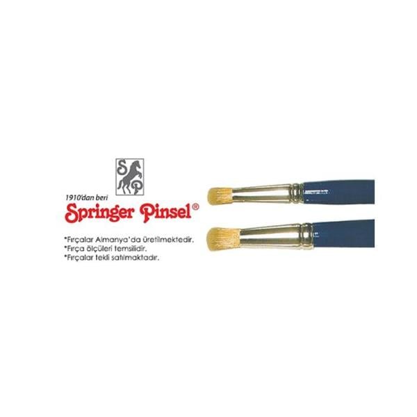 Springer Pinsel Oval Şablon Fırçası 04