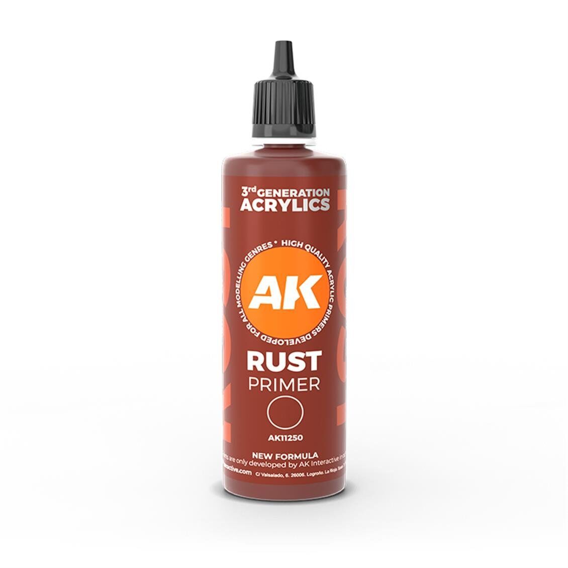 AK 11250 100 ml. Pas Rengi Astar (Rust Primer) 3GEN Akrilik Model Boyası