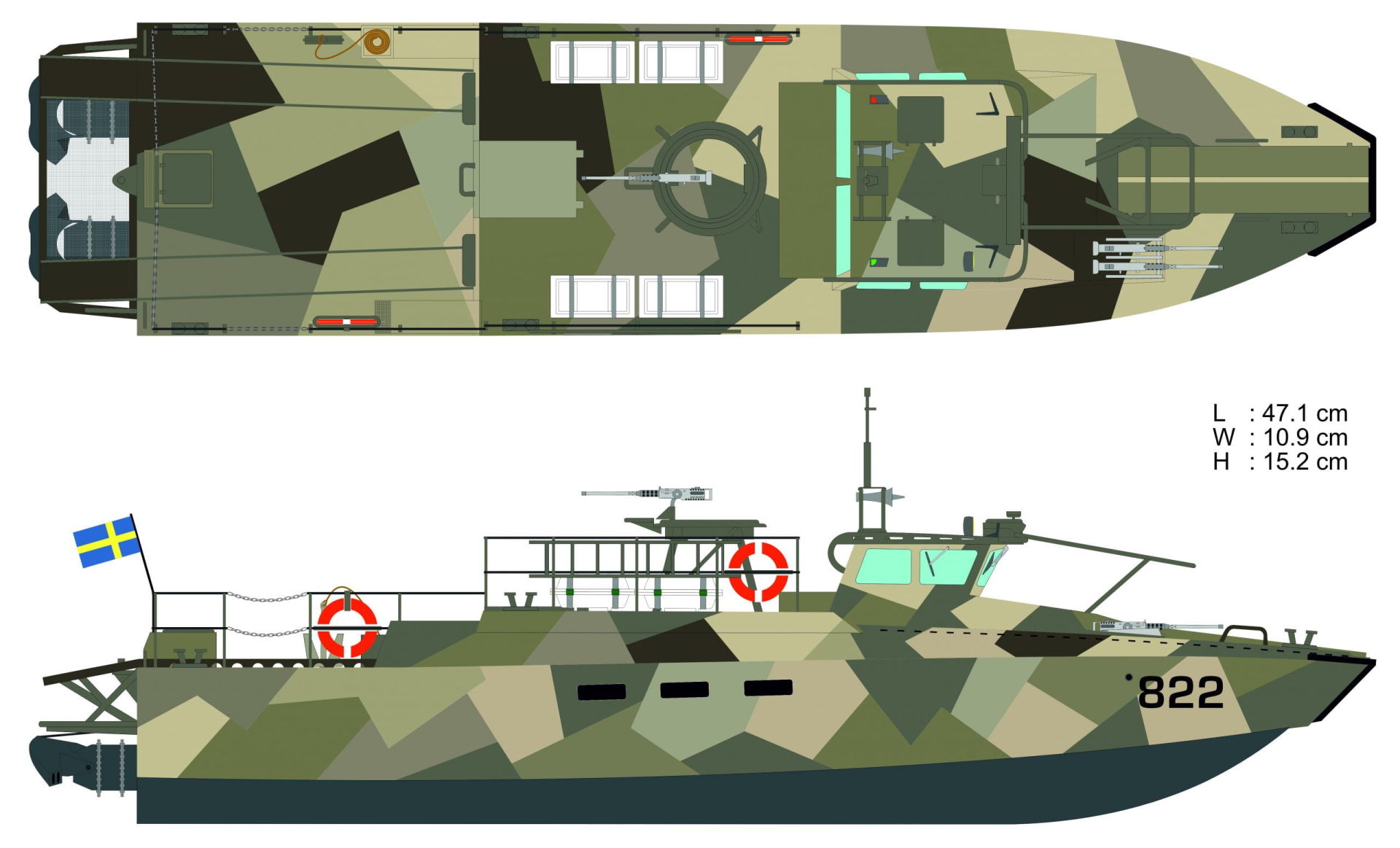 CB-90 ” Strike Boat ” 1/35