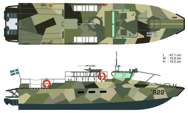 CB-90 ” Strike Boat ” 1/35