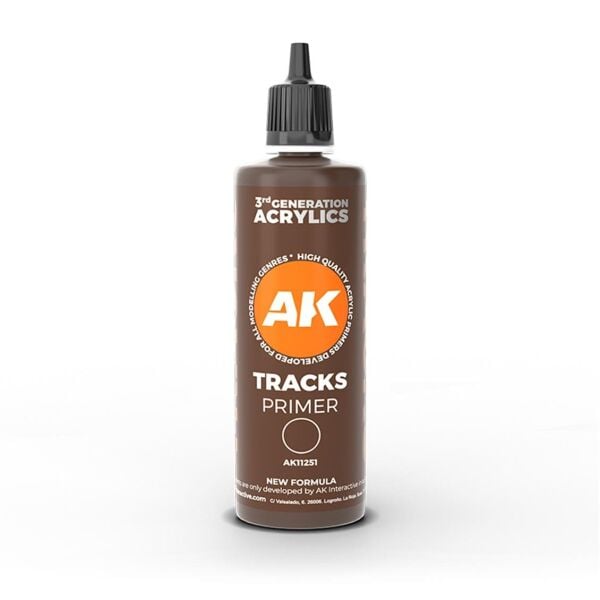 AK 11251 100 ml. Astar (Tracks Primer) 3GEN Akrilik Model Boyası
