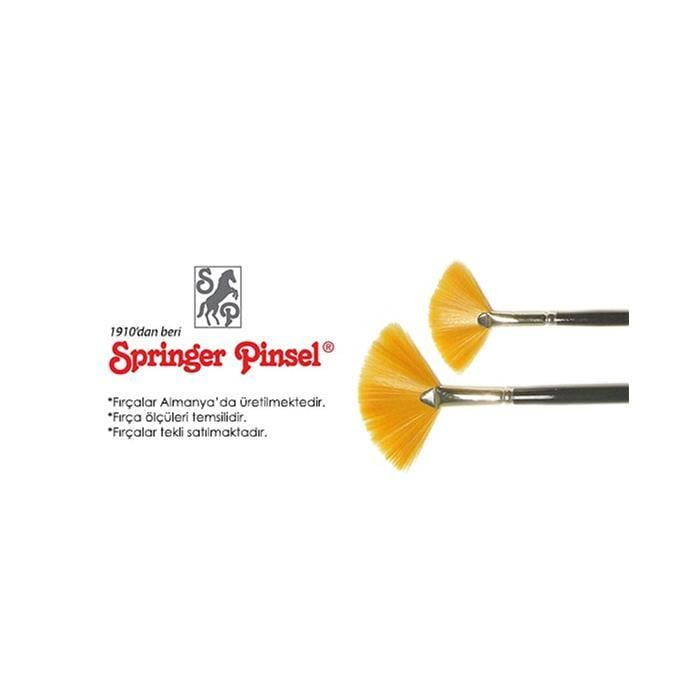 Springer Pinsel Sentetik Yelpaze Fırça 02