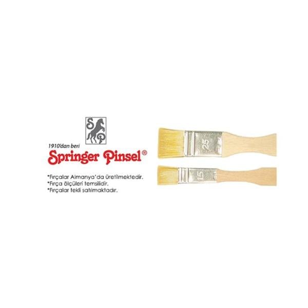 Springer Pinsel Düz Naylon Fırça 40