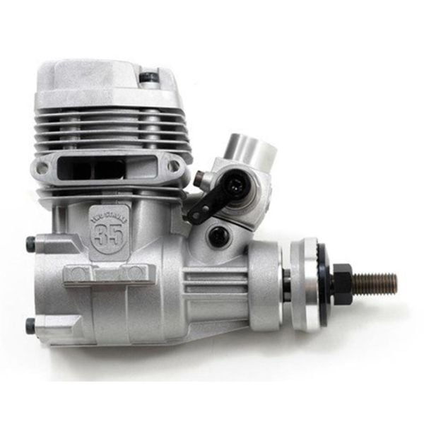 OS Engines 13100 Max-35 AX (21K) ve 3080 Susturuculu, Nitro Yakıtlı Model Uçak Motoru