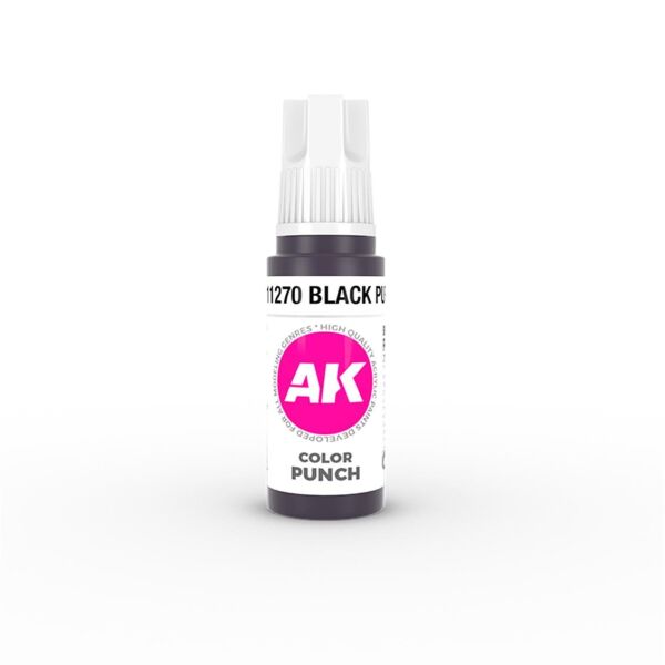 AK 11270 17 ml. Koyu Mor (Black Puprple Color Punch), Ultra Pigmentli 3GEN Akrilik Model Boyası