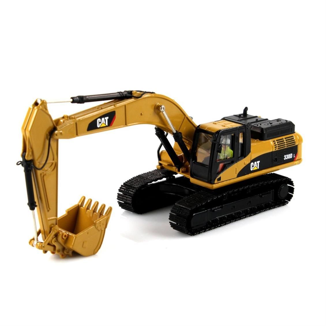 Diecast Masters 85199 1/50 Ölçek, Cat 330D L Ekskavatör, Sergilemeye Hazır Metal İş Makinası Modeli