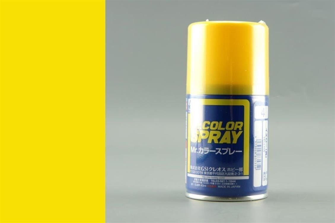 Mr.Hobby S-004 100 ml. Yellow, Sprey Model Boyası