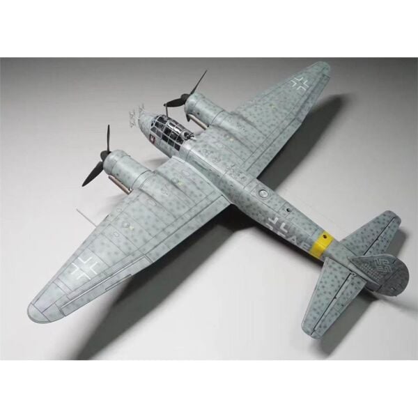 Dragon 5005 1/72 Ölçek, He219A-0 Uhu ( Golden Wing Serisi) Savaş Uçağı Plastik Model Kiti