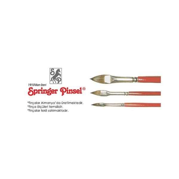 Springer Pinsel Midilli Kılı Tamir Fırçası 08