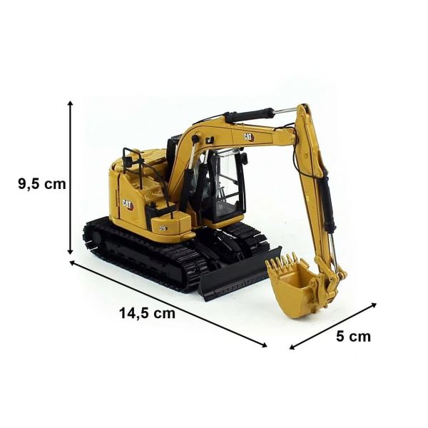 Diecast Masters 85957 1/50 Ölçek, Cat 315 Ekskavatör, Sergilemeye Hazır Metal İş Makinası Modeli