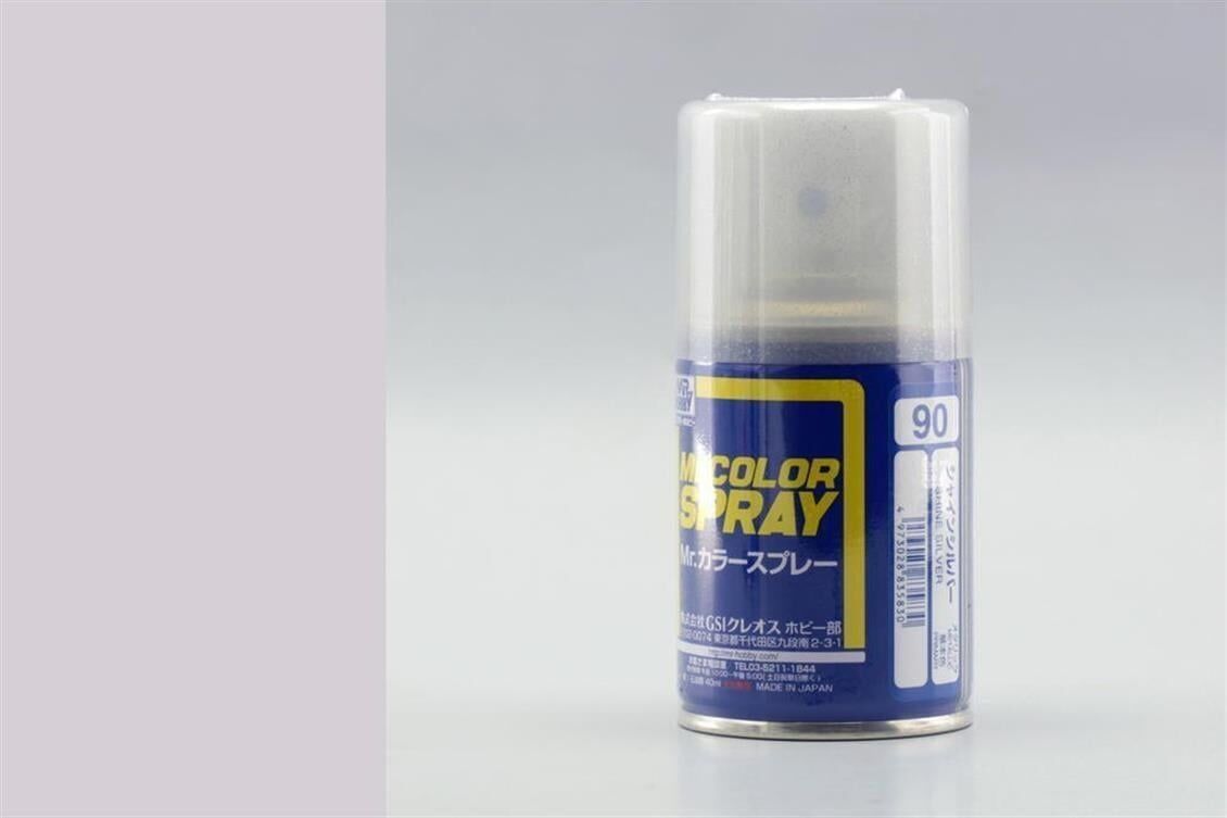 Mr.Hobby S-090 100 ml. Shine Silver, Sprey Model Boyası