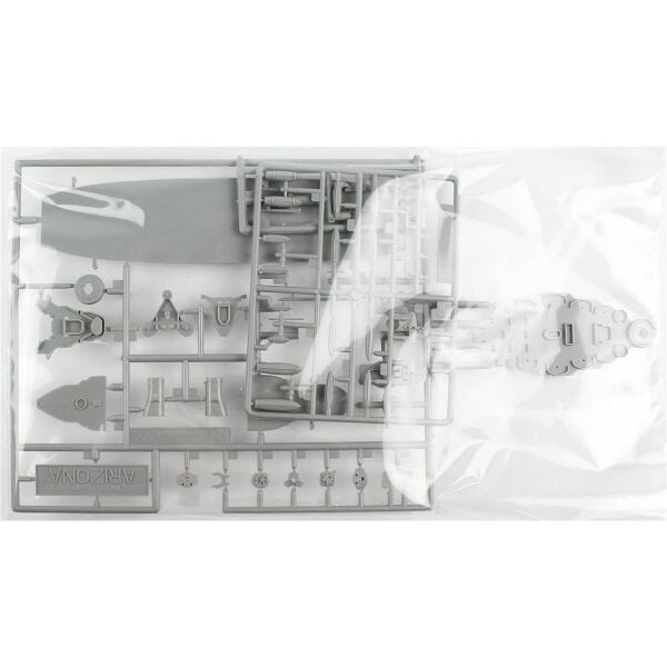 Dragon 7127 1/700 Ölçek, U.S.S. Arizona BB-39 Savaş Gemisi ve IJN Type 97 (Kate) Bombardıman Uçağı plastik Model Kiti