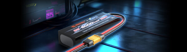 MJX B2S50P 2S 7.4V 5000Mah 35C Li-Po Pil