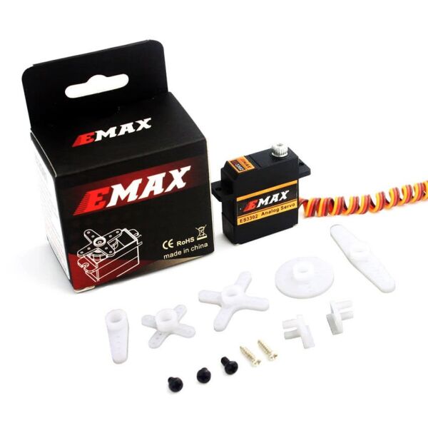 Emax ES3302 Metal Dişli Analog Servo (Tork:2.8Kg) Thin RC Servo Motor