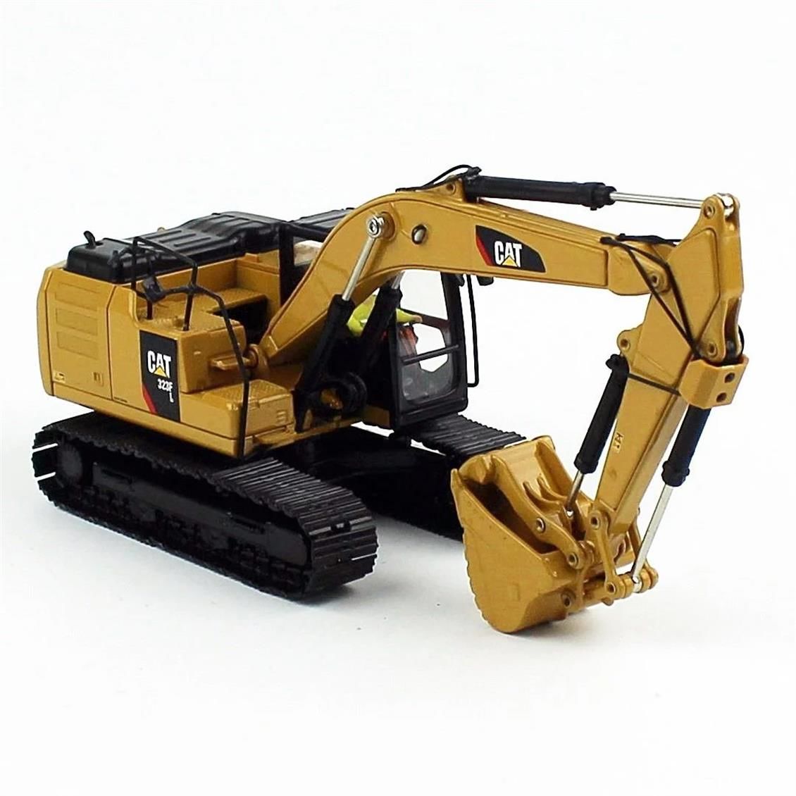 Diecast Masters 85924 1/50 Ölçek, Cat 323F Ekskavatör, Sergilemeye Hazır Metal İş Makinası Modeli