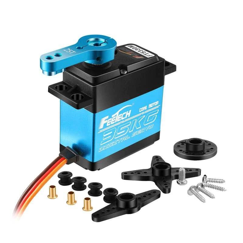 Feetech FT5330M 35Kg 7.4V Çelik Dişli Dijital RC Servo Motor