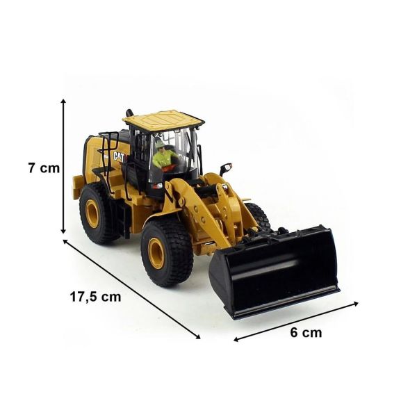 Diecast Masters 85914 1/50 Ölçek, Cat 950M Loder, Sergilemeye Hazır Metal İş Makinası Modeli